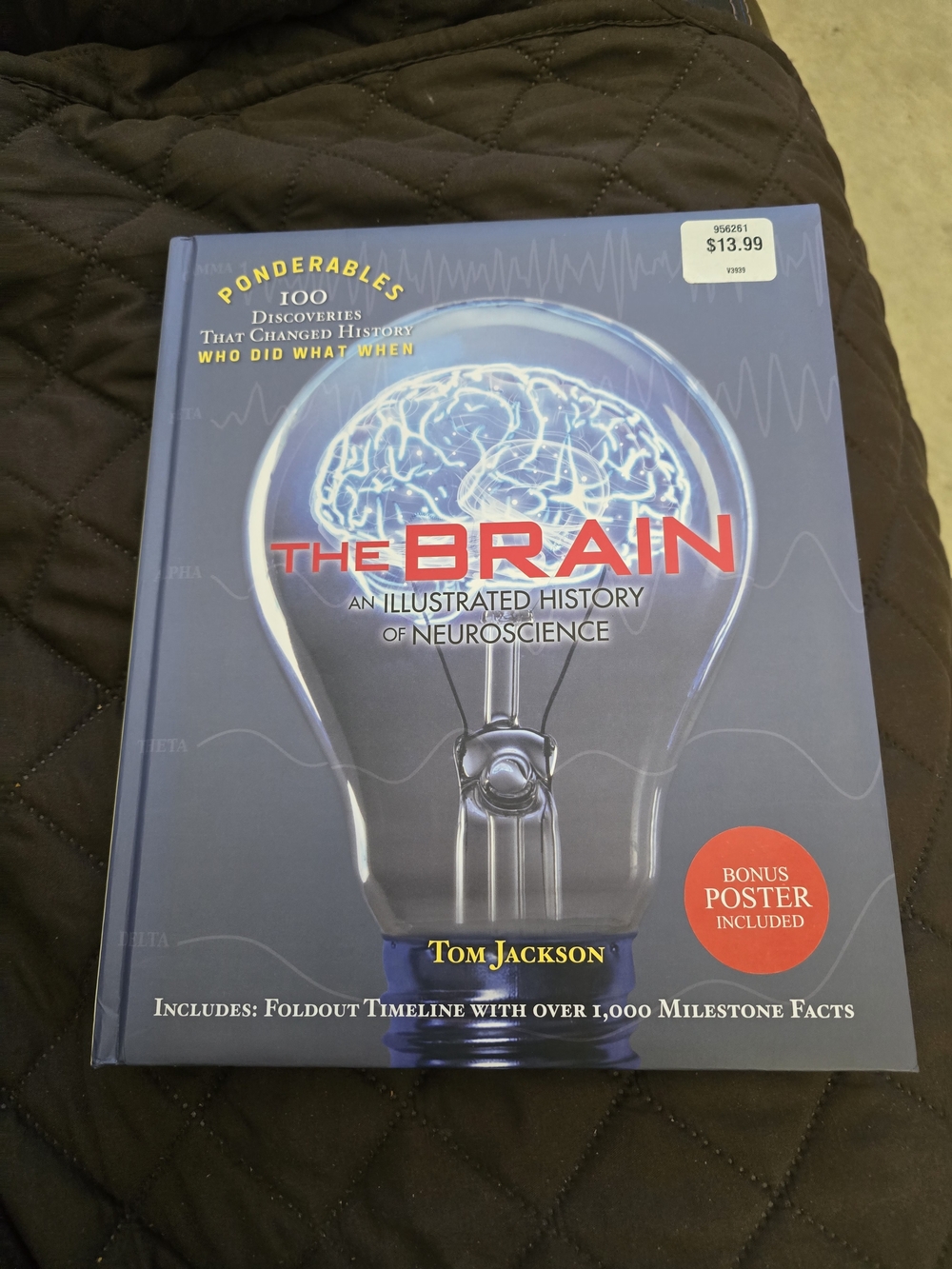 JACKSON Blue Neuroscience Book with Red Title Text